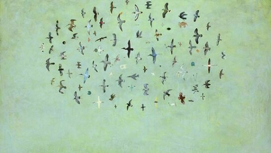 Alasdair Wallace, Flock, 2014