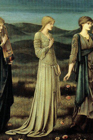 Edward Burne Jones, Le nozze di Psiche, 1895