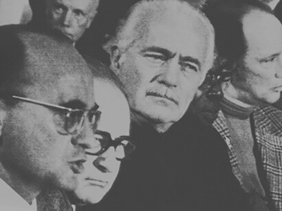 Il Club di Roma, al centro, Aurelio Peccei