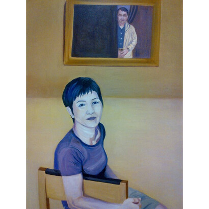 Grace Dam, One Early Afternoon, Oil on Canvas, 40" x 30"