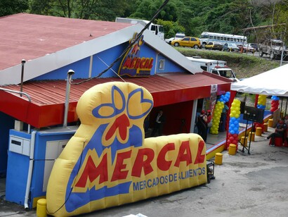 Mercado de alimentos en Venezuela