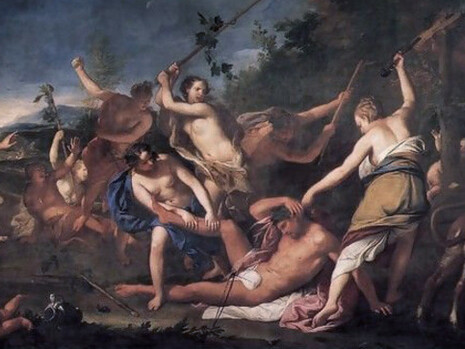 Hans Speckaert, Orfeo e le Baccanti