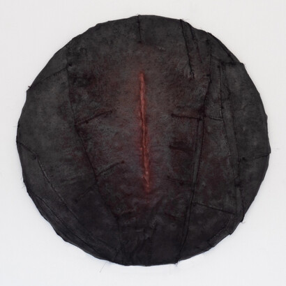 Nicole Havekost, Spine, 2024. Courtesy of Dreamsong Gallery