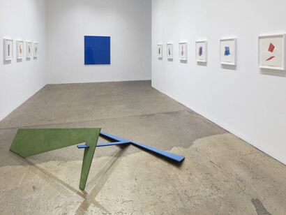 Kate Shepherd, ABC and sometimes Y, exhibition view. Courtesy of Galerie Lelong