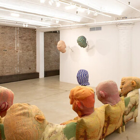 Felix Beaudry, Malleable young men, exhibition view. Courtesy of Situations 