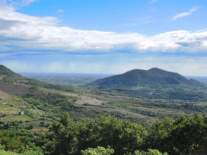 Colli Euganei in provincia di Padova, Italia