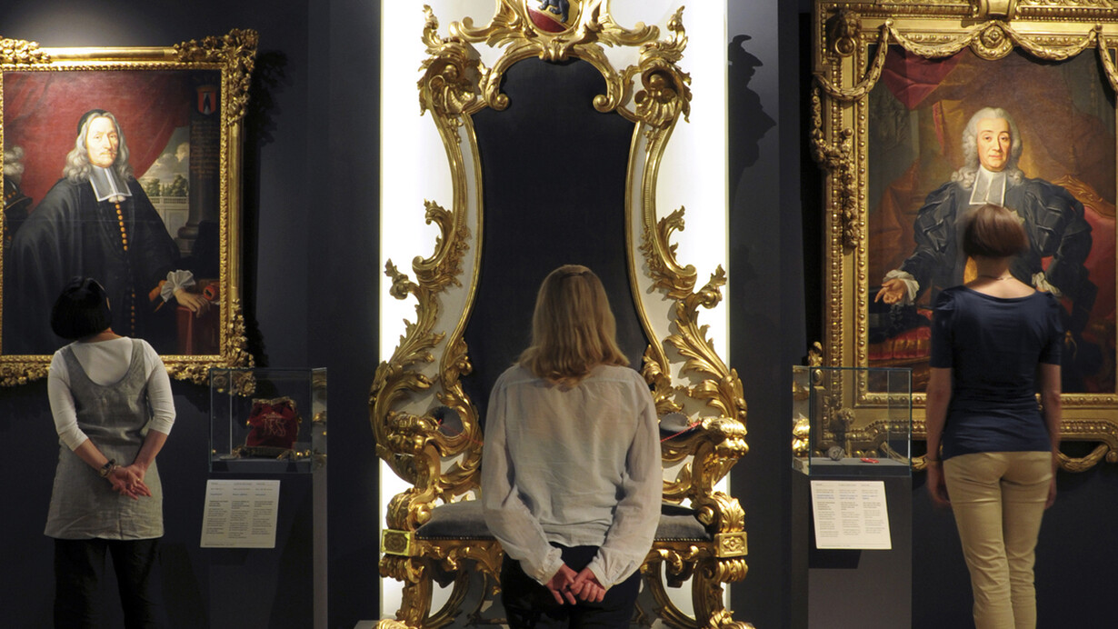 A glance around the exhibition “Glory and decline of the Ancien Régime”
© Bernisches Historisches Museum, Bern. Photograph Christine Moor