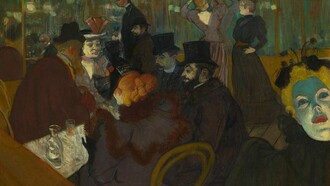 'En el Moulin Rouge' (h.1892-1895), Henri de Toulouse-Lautrec