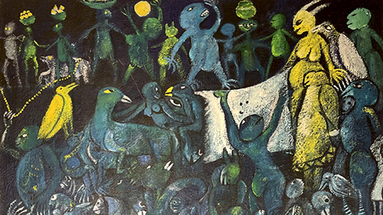 Pintura de Malangatana Ngwenya Valente