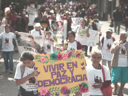 Protestas por la democracia en América Latina