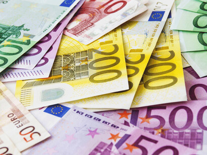 Conjunto de billetes de euro