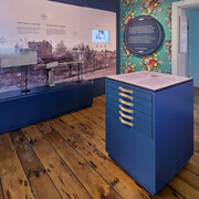 Yours sincerely, Lucy Maud Montgomery, exhibition view. Courtesy of Canadian Museum of History