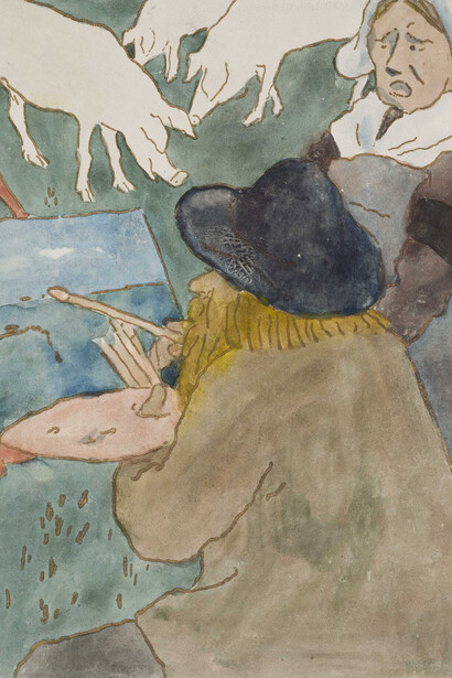 Bonjour, Monsieur Gauguin. Courtesy of National Gallery
