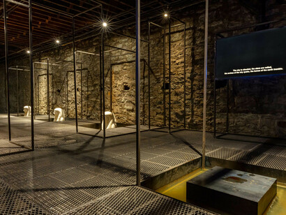 Azza El Siddique, Echoes to omega, exhibition view. Courtesy of Mattress Factory