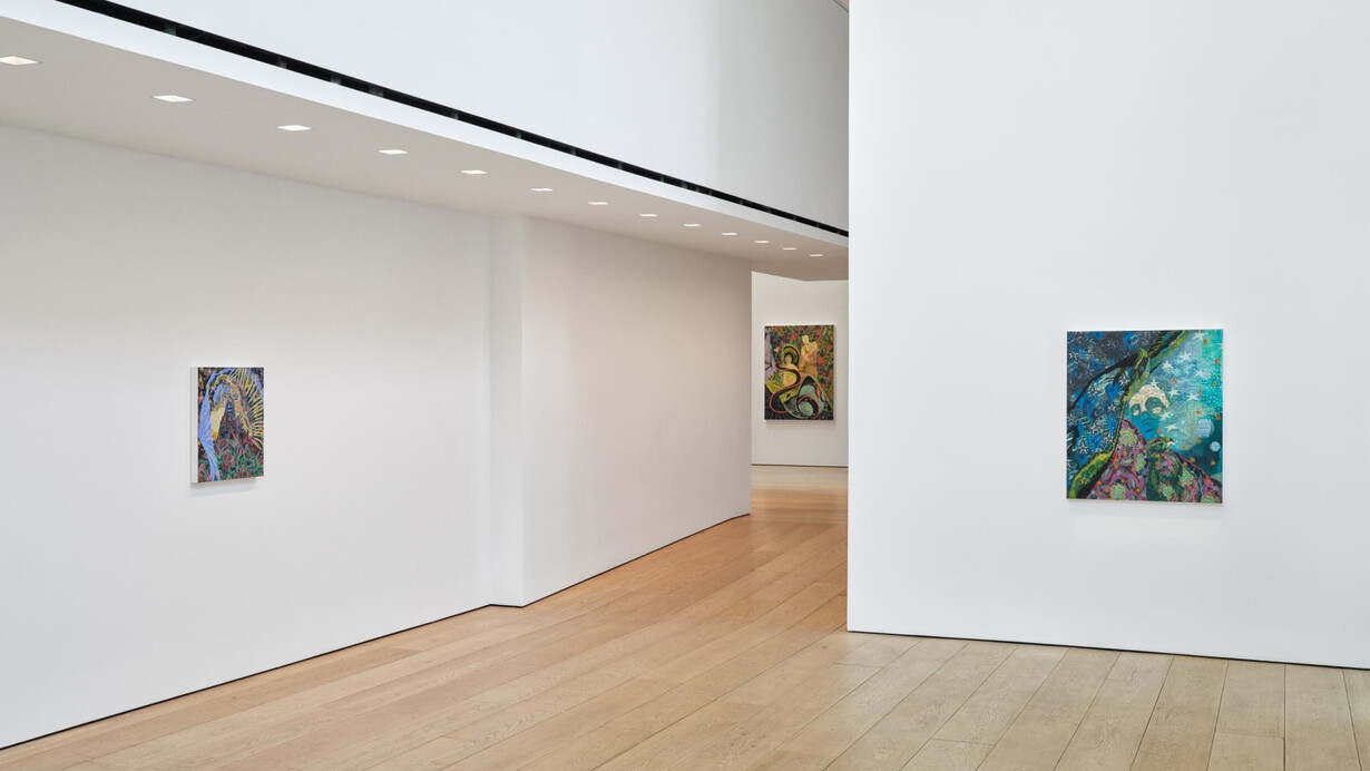Tammy Nguyen, A comedy for mortals: Paradiso, exhibition view. Courtesy of Lehmann Maupin 