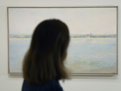 Carmen Laffón, Variations, exhibition view. Courtesy of Museo Nacional Thyssen-Bornemisza