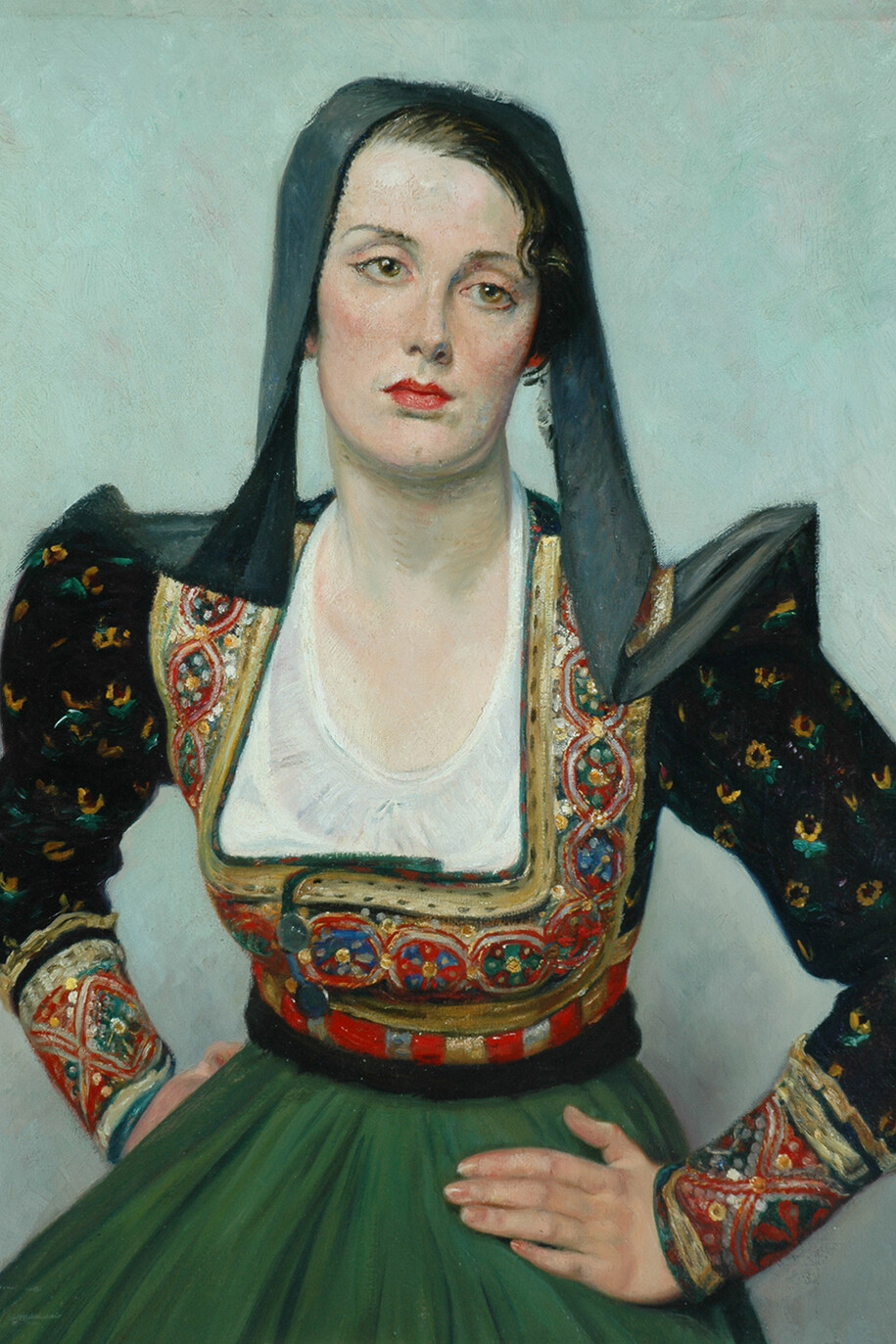 William Rothenstein, Miss Grant, 1925, Oil on canvas, 61 x 101.6 cm, Bradford Museums
& Galleries
© The Estate of William Rothenstein