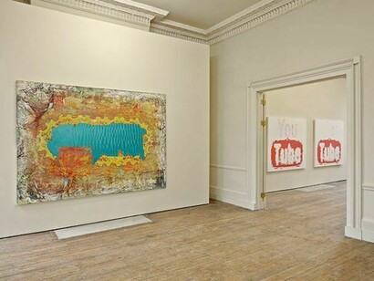 Mark Flood, exhibition view, Modern Art, 21 February - 22 March 2014