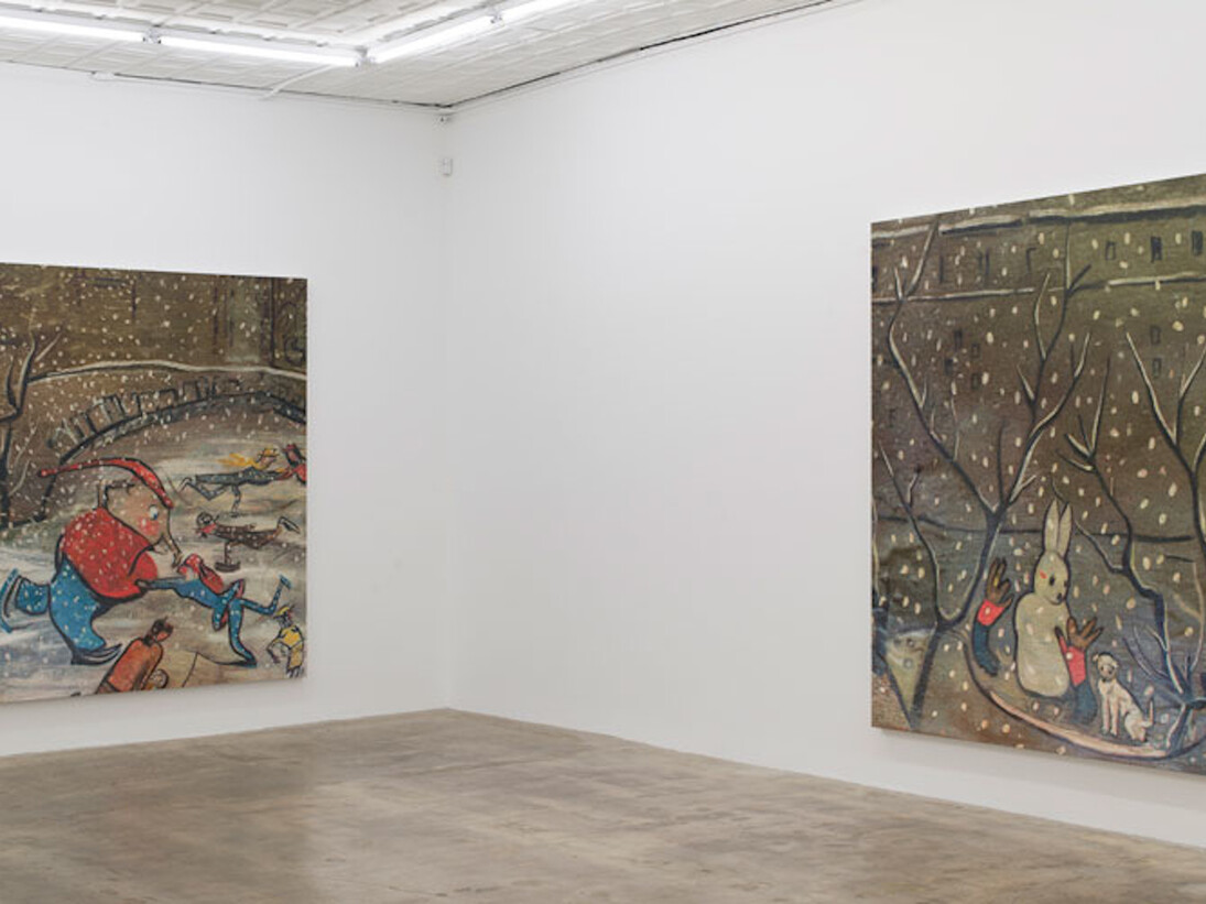 Rudolf Stingel: Part VIII, Installation view, Artworks © Rudolf Stingel. Courtesy of the artist
