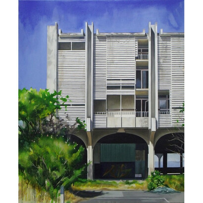 Ross M Brown, R.A.S, 2014, oil on canvas, 110 x 90 cm