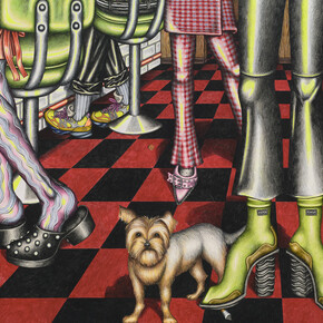 Samantha Rosenwald, Bottoms up, 2024. Courtesy of The Hole