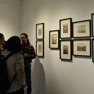 Camilo Sabogal, Drifts from a frozen moment, exhibition view. Courtesy of El Dorado Space 