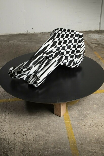 Mat Chiver. Harmonic Distortion, Exhibition view. Courtesy of PM/AM