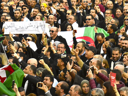 Protestas en Argelia