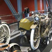 The Motorcycle Gallery: 1903-1940s. Courtesy of Harley-Davidson Museum