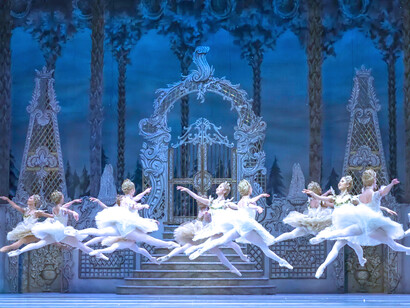 Puesta en escena de «El cascanueces» por el Royal Ballet, Reino Unido