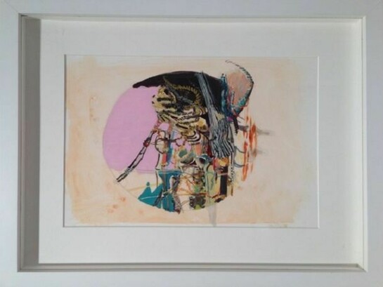 Shurts, A Ban Done Chandyt (2013), oil on canvas, 12x9