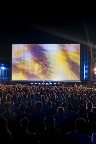 Prima serata del Locarno Film Festival, Piazza Grande. Ph Luca Chiandoni @Locarno Film Festival / Ti-Press