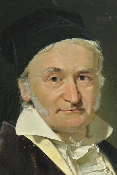 Ritratto del matematico e filosofo Carl Friedrich Gauss (1777-1855)