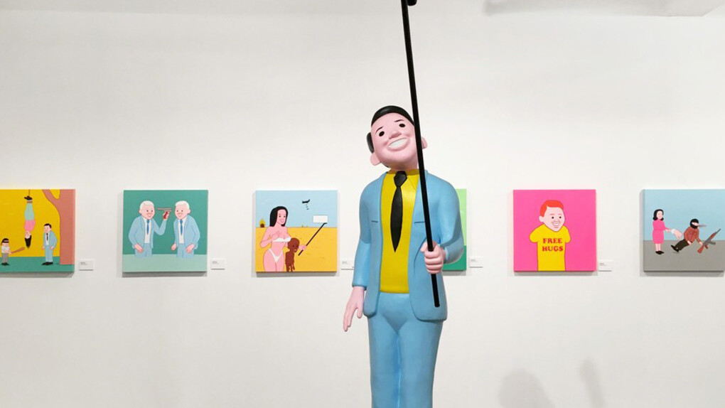 Joan Cornellà, Exhibition view. Courtesy of Josee Bienvenu Gallery