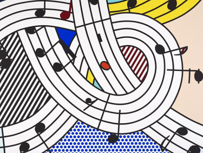 Roy Lichtenstein, Composition II, 1996