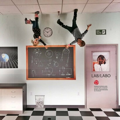 Crazy kitchen, exhibition view. Courtesy of Ingenium. The Canada Science and Technology Museum