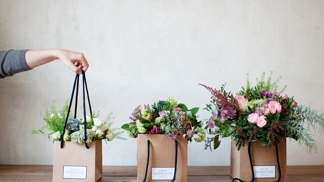 Regalos florales de Sally Hambleton. Foto: luciamphotography.com