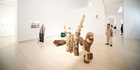 Sparse Alkali Flats, Exhibition view. Courtesy of Ludwig Museum