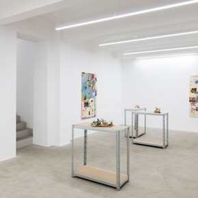 Gaëlle Choisne, Exhale/ inhale, exhibition view. Courtesy of kaufmann repetto