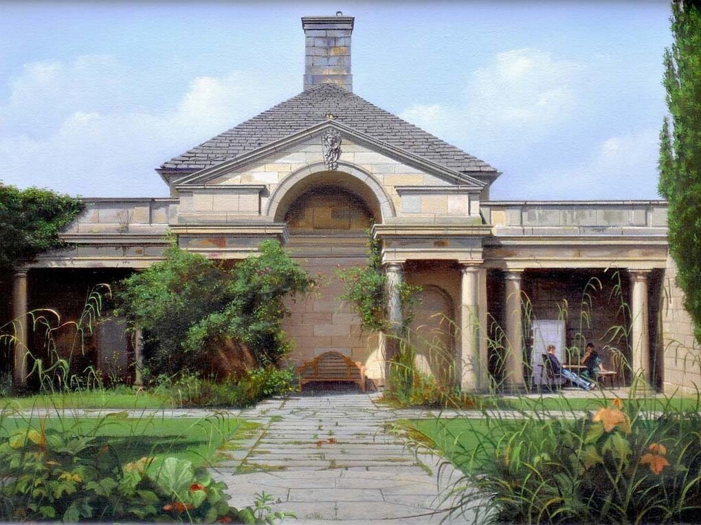 Carl Laubin, Loggia, Gledstone Hall