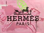 Luc Waring, Bedroom (Pink), 2016. Courtesy of Imitate Modern