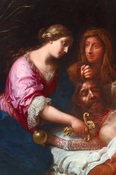 Onorio Marinari, Judith beheading Holofernes, 17th century. Courtesy of Georgia Museum of Art