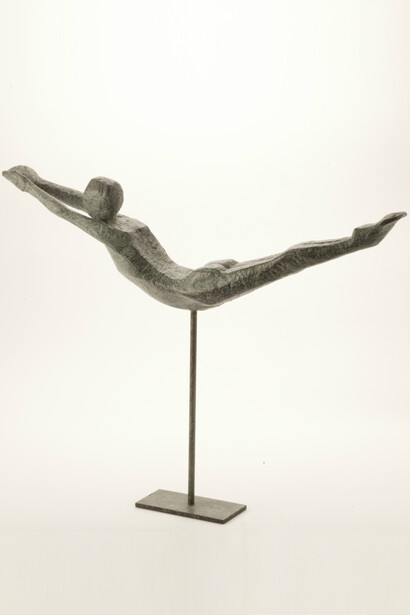 Terence Coventry, Swimmer, Bronze, Edition of 10, 50 cm high
