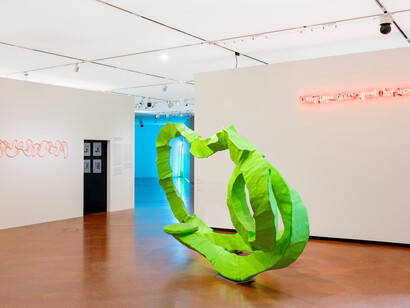 Verschiedene künstler, Die linie, ausstellungsansicht. Mit freundlicher genehmigung der Heidi Horten Collection