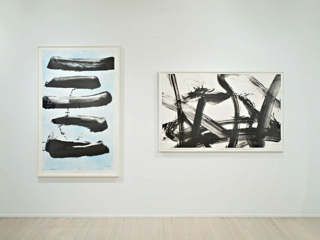 Lee Ufan, Qin Feng, Jian-Jun Zhang, Exhibition view. Courtesy of Pace Prints