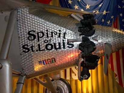 Spirit of St. Louis Replica. Courtesy of EAA