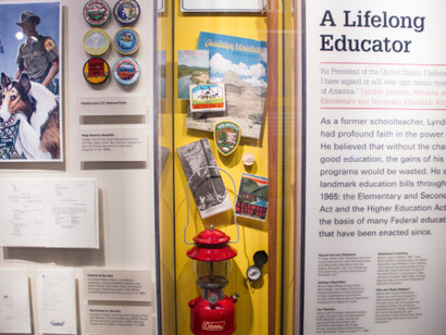Social Justice Gallery, Exhibition view. Courtesy of LBJ Presidential Library