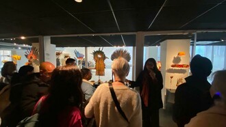 Museo Etnologico, Anima Mundi, lo scorso febbraio si è svolta una visita importante con un gruppo di richiedenti asilo e rifugiati accompagnati da alcuni volontari del Centro Astalli, che si occupano di formazione linguistica in un’ottica più generale d’integrazione