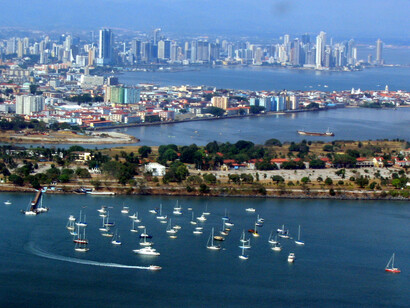 Cumbre de las Américas. Costa de la ciudad de Panamá