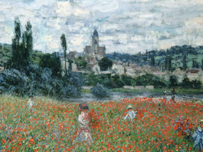 Claude Monet, Champ de coquelicots près de Vétheuil, vers 1879 huile sur toile, 73 x 92 cm. Fondation Collection E.G. Bührle, Zurich, photo SIK-ISEA, Zurich (J.-P. Kuhn)